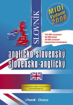 Anglicko slovenský slovensko anglický slovník Midi Marian Andričík