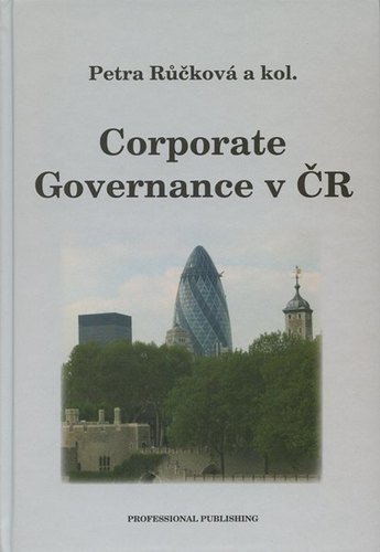 Corporate Governance v ČR - Petra Růčková