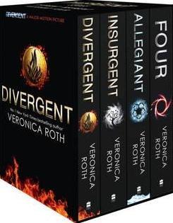 Kniha Divergent Series Box Set Books 1-4 Plus World Of Divergent ...