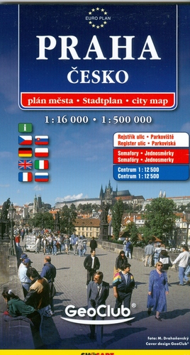 Česko Praha automapa 1:500 000 - Kolektív autorov