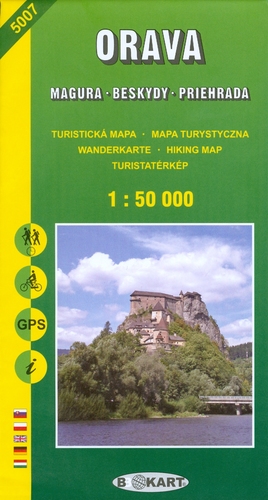TM 5007 Orava 1:50 000 – Magura, Beskydy, prieh. – slov.