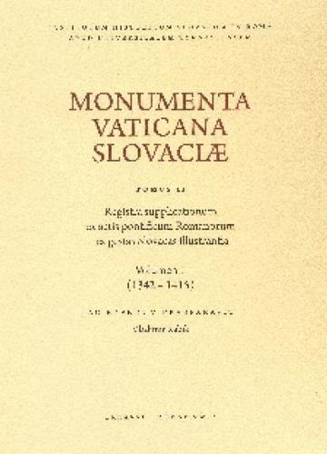 Monumenta Vaticana Slovaciae - Vladimír Rábik