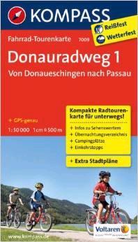 Donauradweg 1, Von Donaueschingen nach Passau 1:50T 7009 NKOM