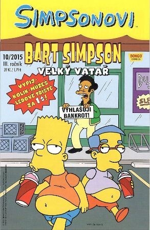 Bart Simpson 10/2015: Velký vatař - Petr Putna