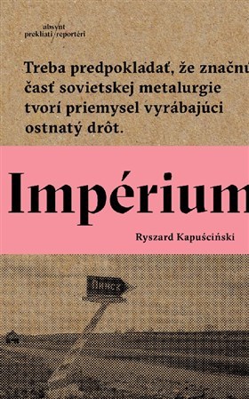 Impérium - Ryszard Kapuściński