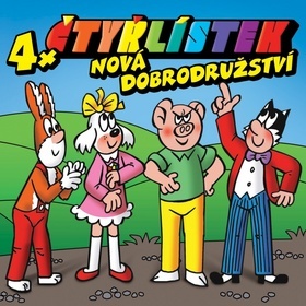 Supraphon Čtyřlístek Nová dobrodužství 4x - audiokniha na CD