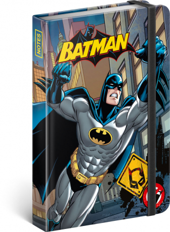 Presco Group Notes Batman – Power, linajkovaný, 10,5 x 15,8 cm