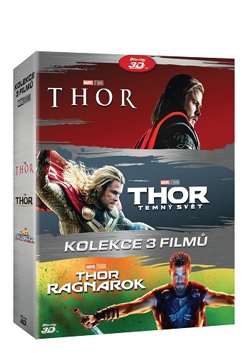 Thor kolekce 1-3 6BD (3D+2D)