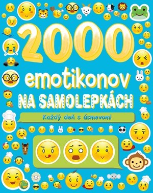 2000 emotikonov na samolepkách - Kolektív autorov