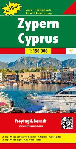 Cyprus - mapa 1:150 000
