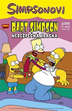 Bart Simpson 8/2018: Nebezpečná hračka - Kolektív autorov,Petr Putna
