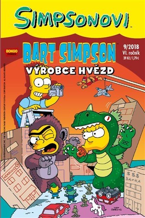 Bart Simpson 9/2018: Výrobce hvězd - neuvedený,Petr Putna