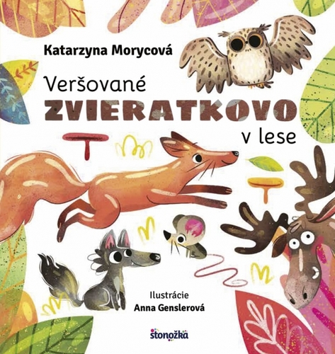 Kniha Veršované Zvieratkovo - v lese (Katarzyna Moryc) | Panta Rhei