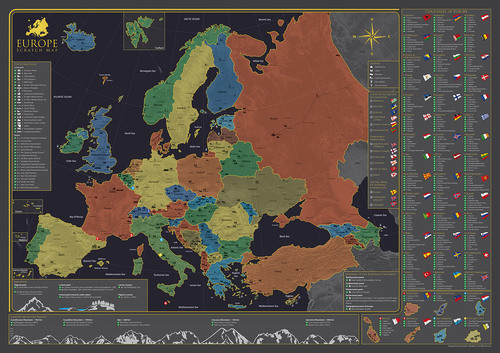 Stieracia mapa Európy - Kolektív autorov