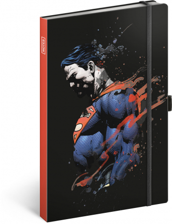 Presco Group Notes Superman, linajkovaný, 13 × 21 cm
