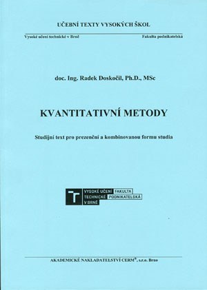 Kvantitativní metody (2.vydání) - Radek Doskočil