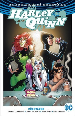 Harley Quinn 4: Překvápko - John Timms,Amanda Connerová,Jimmy Palmiotti