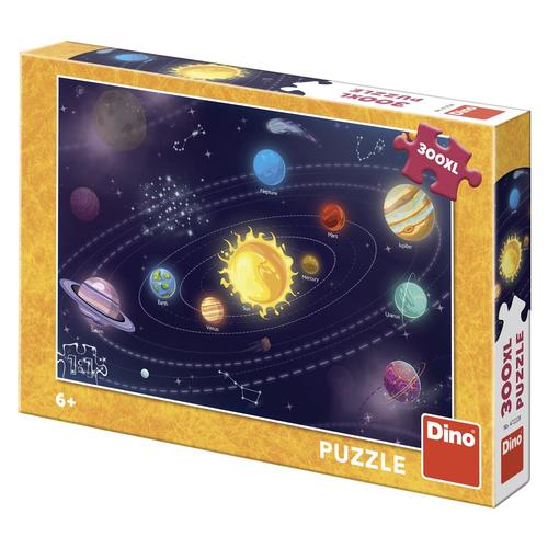 Dino Toys Puzzle Detská slnečná sústava 300 XL Dino