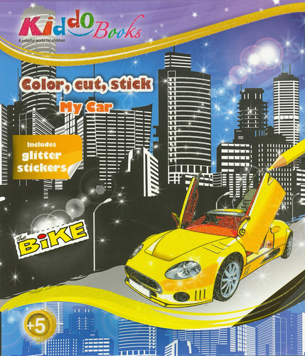 Kiddo – My Car with glitter stickers