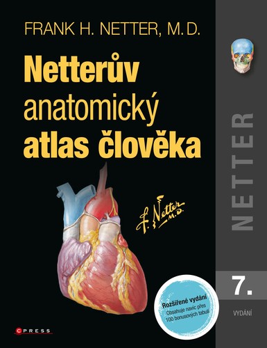 Netterův anatomický atlas člověka 7. vydání - Frank H. Netter,Frank H. Netter