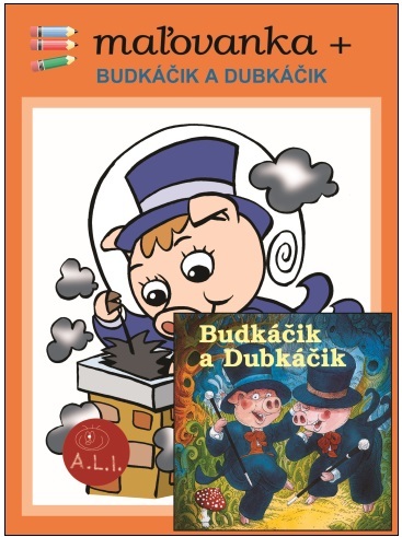 Maľovanka + CD - Budkáčik a Dubkáčik