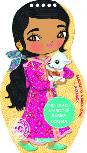 Obliekame marocké bábiky LOUNA – Maľovanky - Julie Camel