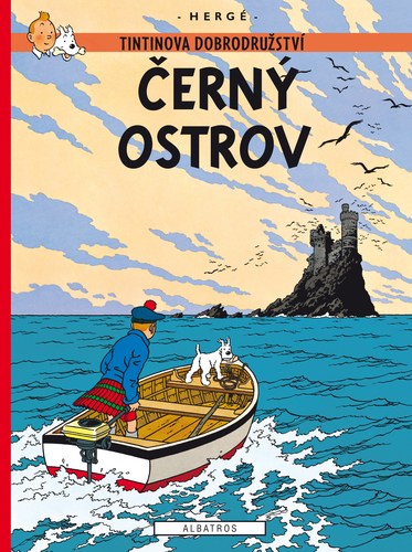 Tintin 7: Černý ostrov - Herge,Kateřina Vinšová