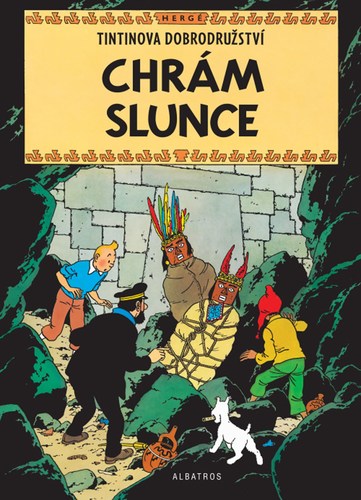 Tintin 14: Chrám Slunce - Herge,Kateřina Vinšová