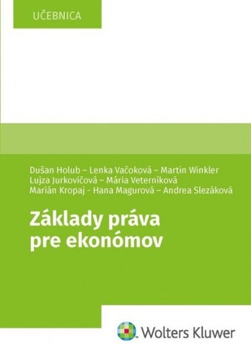 Základy práva pre ekonómov, 2. vydanie - Kolektív autorov