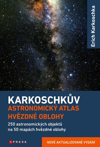 Karkoschkův astronomický atlas hvězdné obloze, 3. vydání - Karkoschka Erich