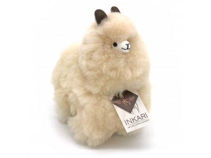 INKARI Alpaky Plyšová hračka Alpaca SMALL – BLOND