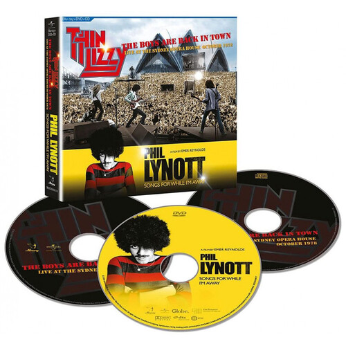 Thin Lizzy - The Boys Are Back In Town Live At The Sydney Opera House October 1978 CD+DVD+BD