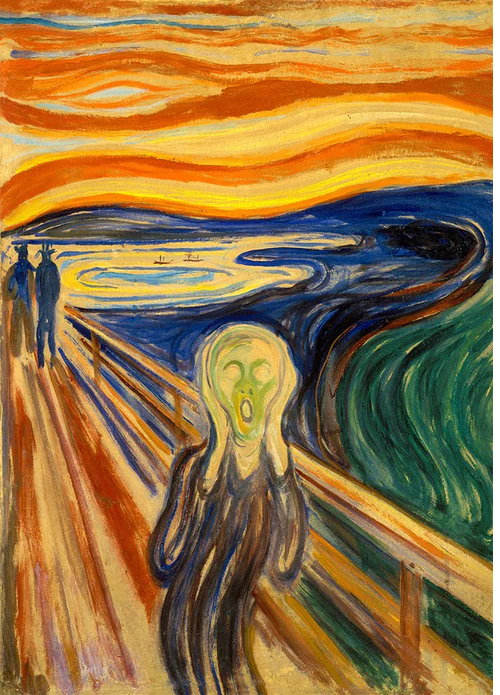 Puzzle Edvard Munch: The Scream 1000 Enjoy