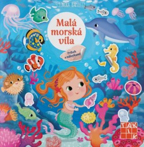 Malá morská víla - príbeh s nálepkami - Eleonora Barsotti