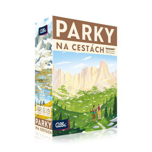 Albi Hra Parky: Na cestách (zjednodušená cestovná hra)