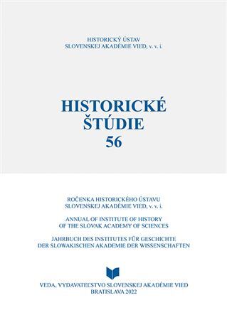 Historické štúdie 56. Dejiny a vývoj rôznych foriem správy - Peter Macho,Ingrid Kušniráková