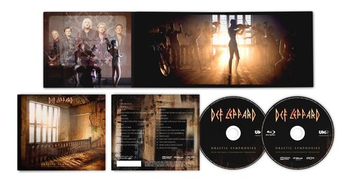 Def Leppard With The Royal Philharmonic Orchestra - Drastic Symphonies CD+BD