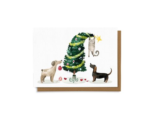 Chaukiss Vianočný stromček - psíkovia