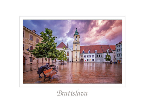 tvorme s.r.o. Pohľadnica A6 Bratislava LVII (Hlavné námestie)