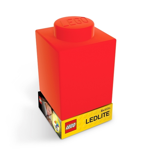 LEGO LED Lite LEGO Classic Silikónová kocka nočné svetlo, červená