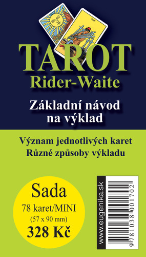 Karty - Tarot Rider Waite CZ (karty + brožúrka) - Waite Arthur Edward
