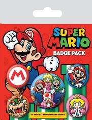 Trigo Set odznakov Super Mario