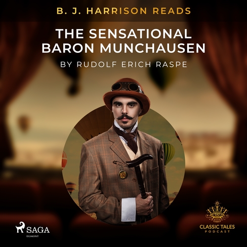 Saga Egmont B. J. Harrison Reads The Sensational Baron Munchausen (EN)