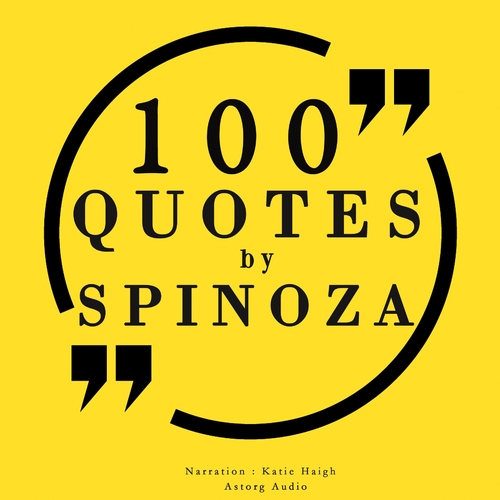 Saga Egmont 100 Quotes by Baruch Spinoza (EN)