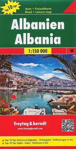Albania 1:150 000 - automapa