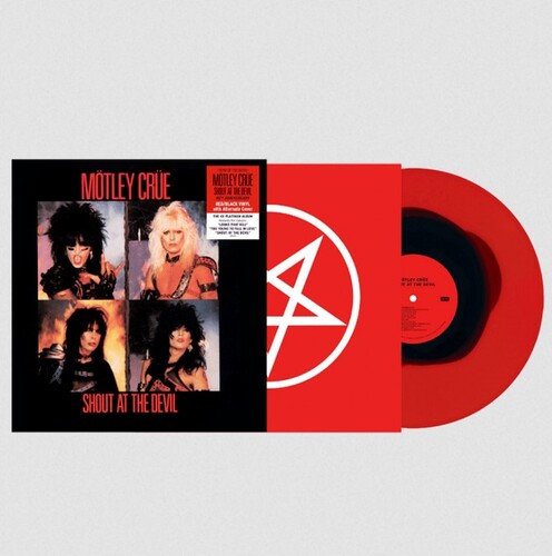Mötley Crüe - Shout At The Devil: 40th Anniversary (Black/Ruby) LP