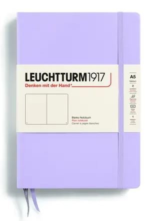 LEUCHTTURM1917 Zápisník LEUCHTTURM1917 Medium (A5) Lilac, 251 p., čistý