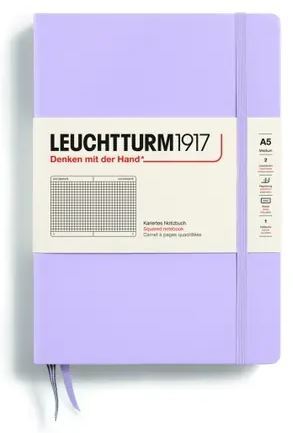 LEUCHTTURM1917 Zápisník LEUCHTTURM1917 Medium (A5) Lilac, 251 p., štvorcový