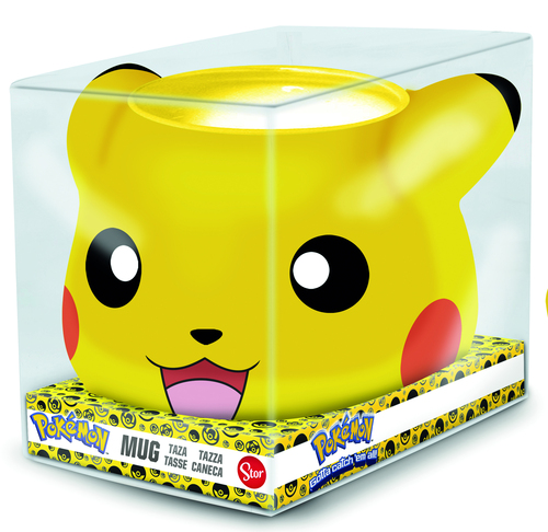 3D hrnček Pokemon - Pikachu, 475ml