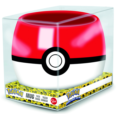 3D hrnček Pokemon Pokeball, 475ml